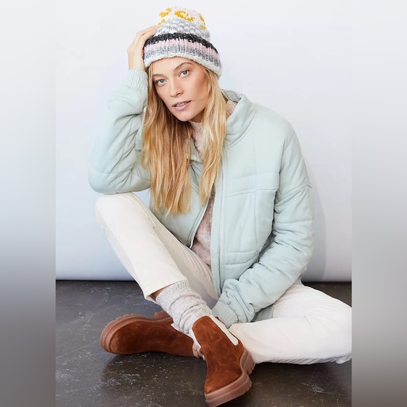 NWOT Anthropologie x All Fenix Benita Quilted Jacket Size L Never Worn - Picture 2 of 9